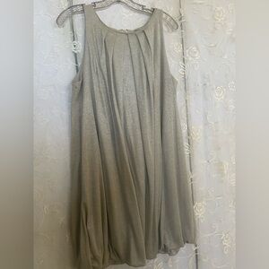 Essentials Gold Metallic Dress